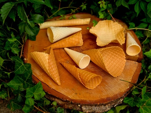 WAFLE MISECZKA CORTINA 120 SZTUK WAFLE MISECZKA CORTINA 120 SZTUK